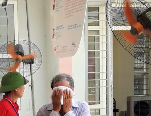 Heat wave activation in Hanoi