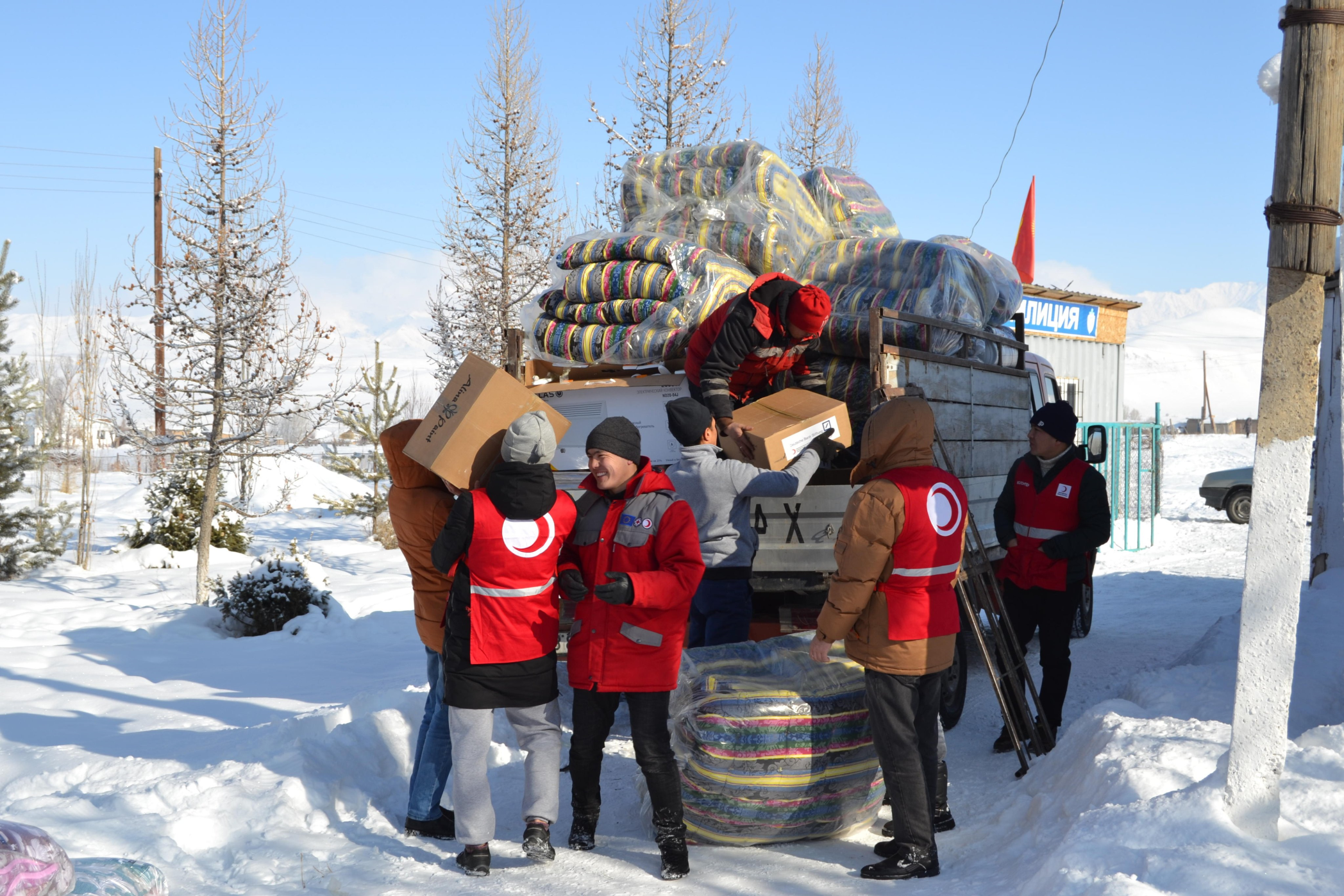 Testing of Early Actions for coldwaves in Kyrgyzstan